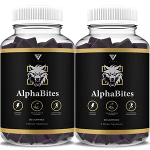 (2 Pack) Alpha Bites Gummies AlphaBites Max Gummy (2 Month Supply)