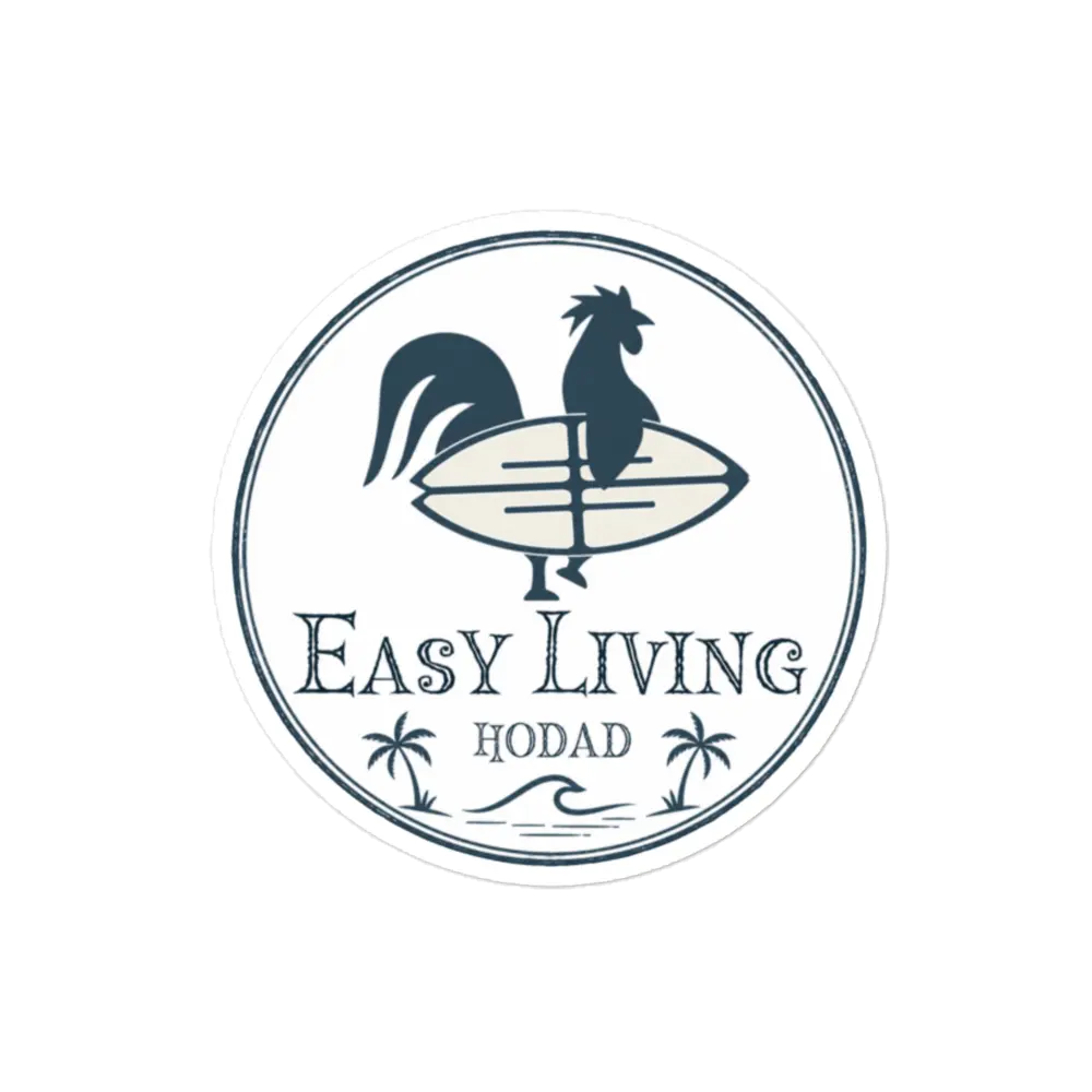 Easy Living Sticker