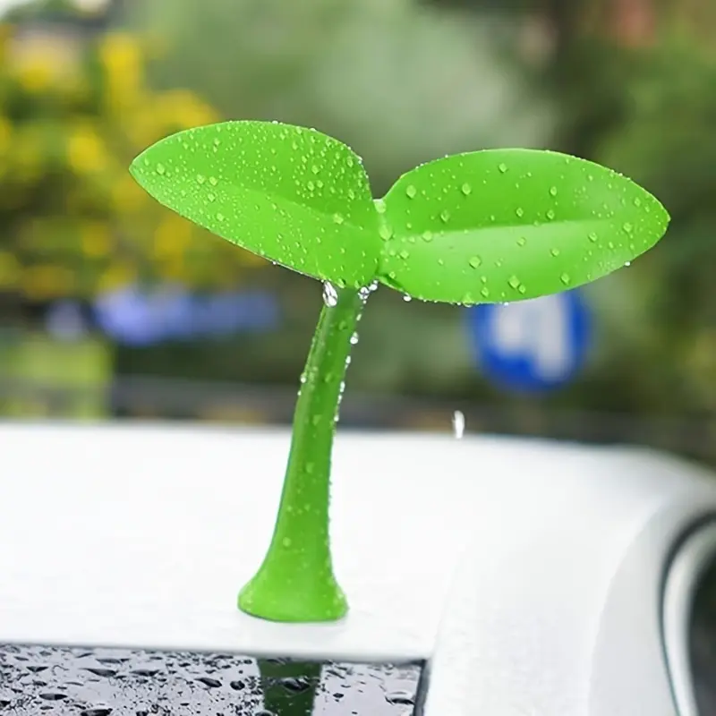 1pc Car roof decoration 3D stereoscopic car stickers cute and personalized saplings Vehicle decoration
