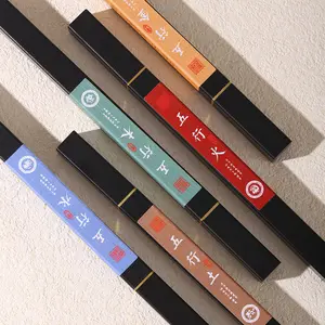 Five Elements Incense Sticks Metal Wood Water Fire Earth 10g Each Natural Agarwood Sandalwood Herbal Aromatherapy Gift Set for Indoor Home Use fragrance