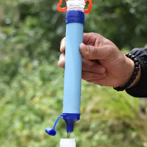 Outdoor Emergency Water Filter, Portable Drinking Water Purifier, High-Quality Filtration System for Hiking & Camping, Emergency Water Filter Straws