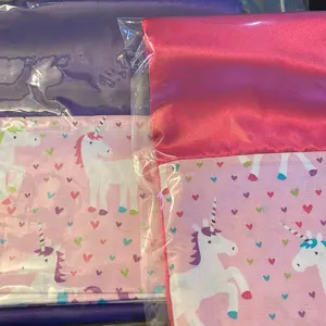 CreationsByShirelle Unicorn Satin Pillowcase - Hypoallergenic Standard, Queen, and King Sizes