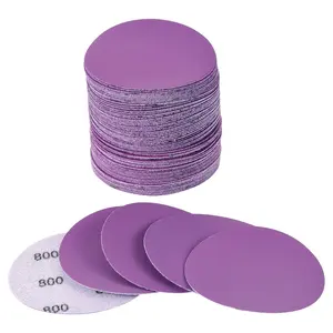 3 Inch Sanding Disc 40 count, 800 Grit Sandpaper, Drill Sanding Attachment, Wet Dry Hook and Loop Sandpaper Discs for Random Orbital Sanders, Alumina Sand Paper for , Metal, Automotive