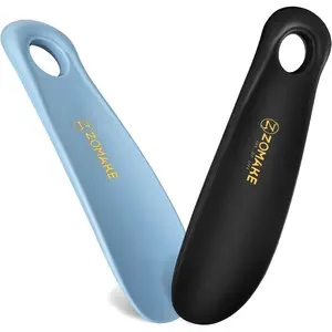 Plastic Shoe Horn For Kids,Men,Women,Travel Small Shoe Horn Size,Portable Shoe Spoon Boot Horn Helper 7.3''