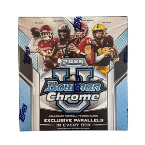 2025 Topps Chrome Bowman U Football Mega Cards