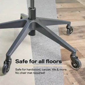 Office Oasis - Office Chair Wheels - Easy Installation with Universal Fit - Set of 5