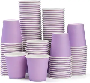 100 pack 3 oz Paper Cups, Disposable Bathroom Cups, Mouthwash Paper Cups for mouthwash, Snack, Espresso Cups Suitable for , Party, Picnic