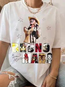 [Sale Up To 30%] 2026 Tour Bruno Shirt, BM Hooligan Shirt, 2026 Romantic Music T-Shirt, Mars Music Shirt
