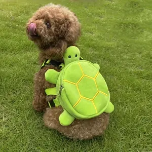 Pet Dog Backpack, Cat Outing Book Bag, Turtle Snack Pack, Teddy Small Medium Dog Leash, Pet Accessories for Dogs and Cats