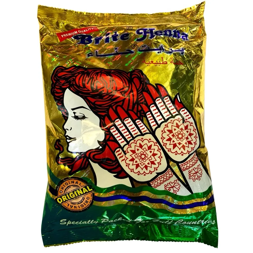 National Brite Henna for Personalized Henna Art - 100% Natural Henna for Marriage, Eid, Festivals & More Traditional