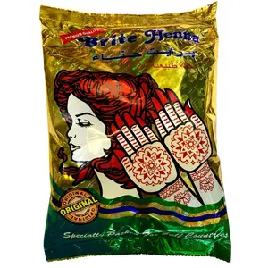 National Brite Henna for Personalized Henna Art - 100% Natural Henna for Marriage, Eid, Festivals & More Traditional