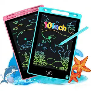 2Pcs 6.5 Inch LCD Writing Tablet for Kids, Erasable Reusable Electronic Doodle Board, Portable Drawing Pad with Stylus, Educational Learning Toy for Children, Perfect Travel Activity & Gift for Birthday, Holiday, Party Favors