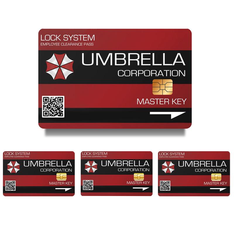 Umbrella Corporation Bioweapons Division Credit Card Skin – Bold and Durable Custom Card Cover