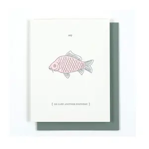 Carp Birthday Card