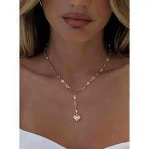 Daniele Y Necklace Gold