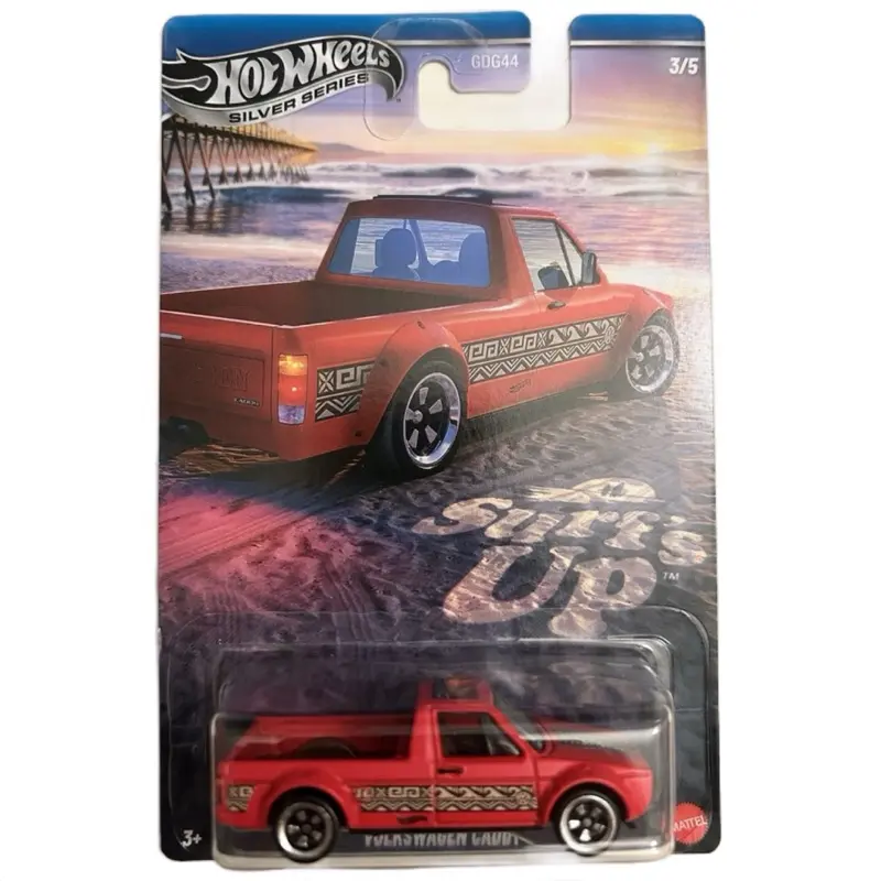 Hot Wheels Surfs Up Volkswagen Caddy Silver Seried Diecast Collectible Toy Model Car
