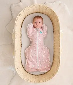 Swaddle Up™ 1.0 TOG Cotton Dusty Pink Eclipse
