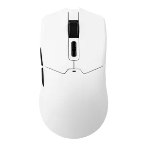 EPOMAKER Click Lite Wireless Gaming Mouse 59g Rechargeable Wireless Mouse Adjustable 12000 DPI PAW3311 Sensor and 5 Programmable Buttons Tri-Mode 2.4G/BT5.0/USB-C gaming accessories TikTokShopfalldealsforyou