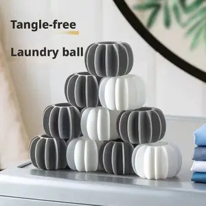 #LaundryHacks Anti-Tangle Laundry Balls Large Silicone Magic Balls for Washing Machine No More Knots