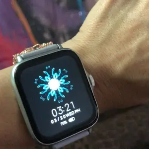 Product Review of Fitness Tracker Smartwatch with Call Function, Touchscreen Activity Watch for iPhone and Android, Bluetooth Calling Health Wearable from V**1