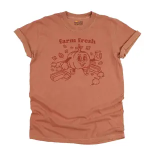 Farm Fresh Pumpkin Graphic T-Shirt