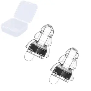 3 Layer Noise Cancelling Earplugs, Reusable Washable Sleep Earplugs, Portable Home Travel Friendly, Ideal for Sleeping