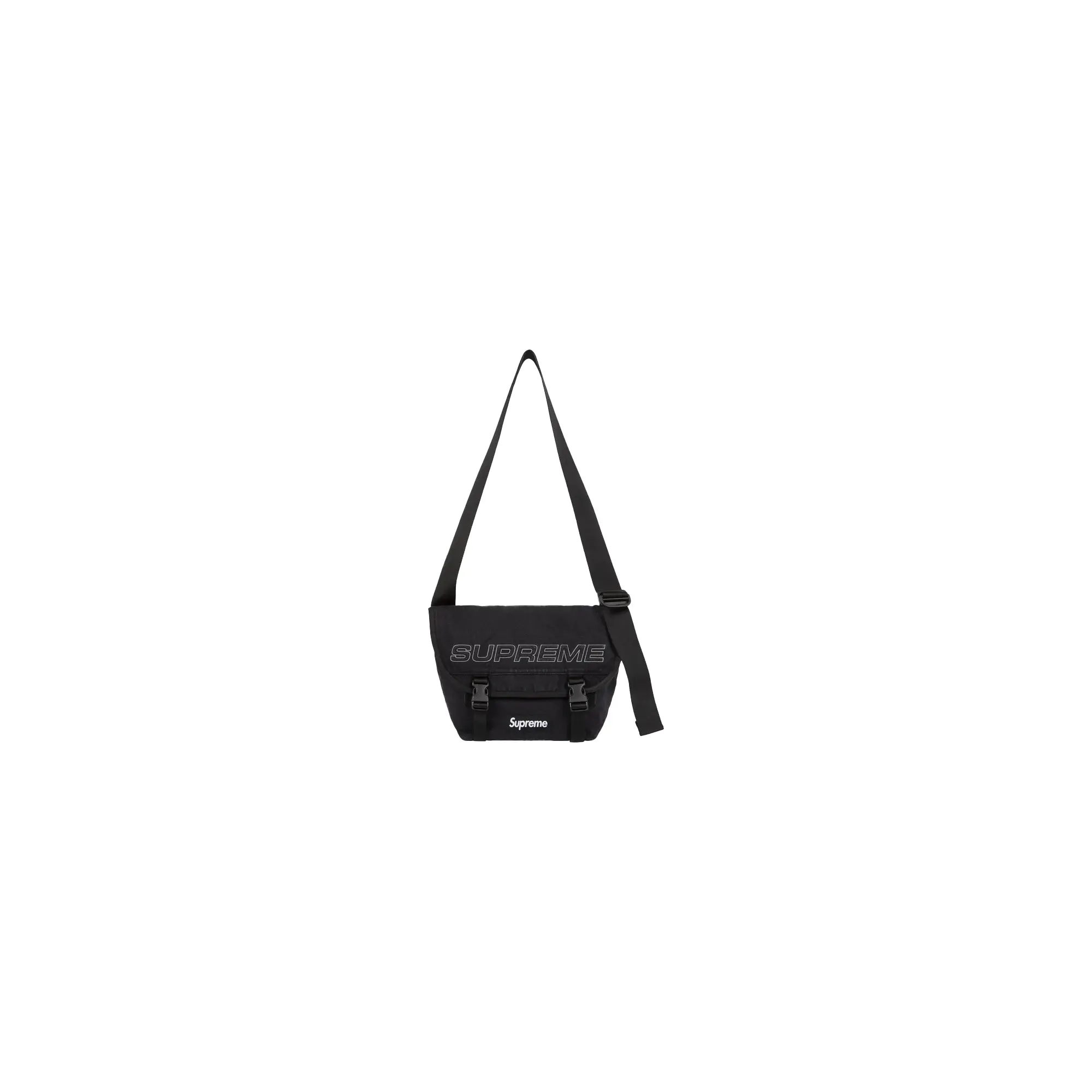 Denim Messenger Bag "FW25 - Black" SU25834