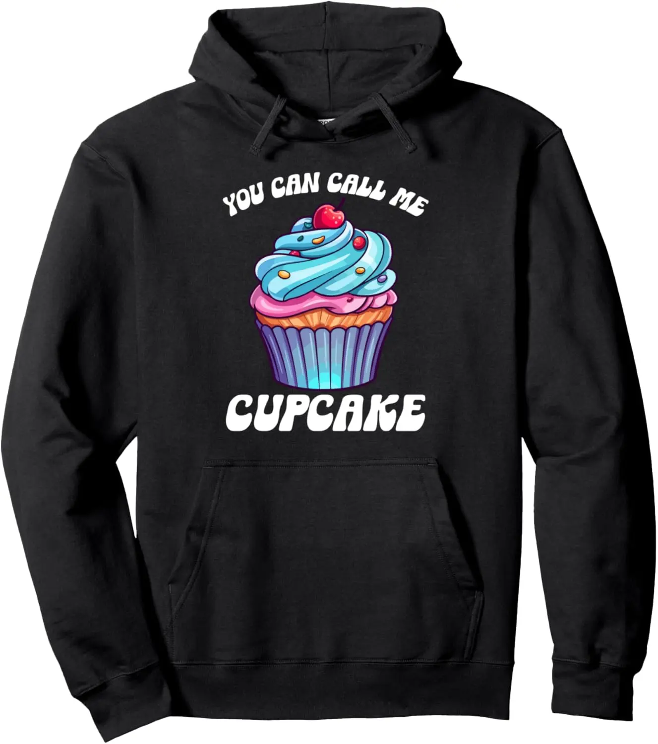 Cupcake Art For Men Women Cake Baker Sweet Cupcake Pullover Hoodie