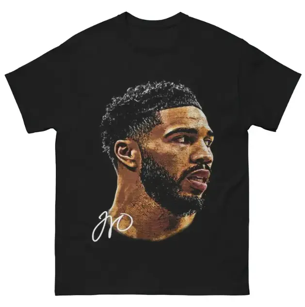 Youth and Adult Jason Tatum Big Face Graphic T-Shirt, Vintage Basketball Tee, Retro Sports Streetwear Shirt, Unisex Soft Cotton Fan Gift