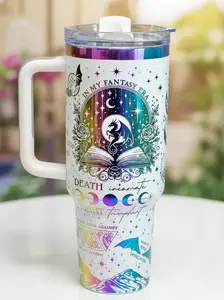 Velaris City of Starlight Tumbler 40oz, Death And Night Tumbler, Acotar Tumbler. VLR11