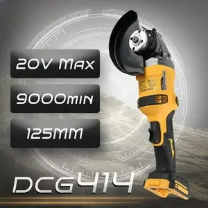 DEWALT DCG414 125MM Brushless Cordless Angle Grinder Metal Cutting Grinding Polishing Power Tool