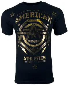 American Fighter Men's T-shirt New Mexico Graphic Menswear graphic t-shirts Streetwear Cotton Casual