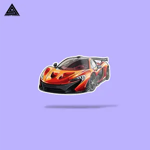 McLaren P1 Sticker || vinyl sticker, water bottle sticker, tumbler stickers, laptop decals, waterproof sticker, car stickers stickers