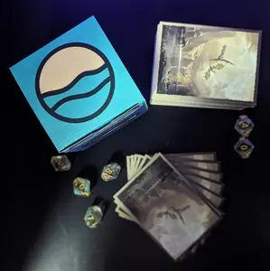 Blue Island MtG Handmade Deck Box