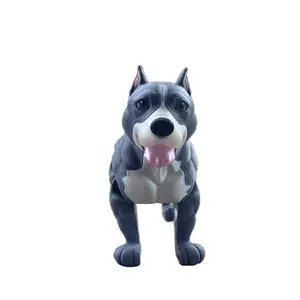 Articulated American Pitbull Terrier Figure