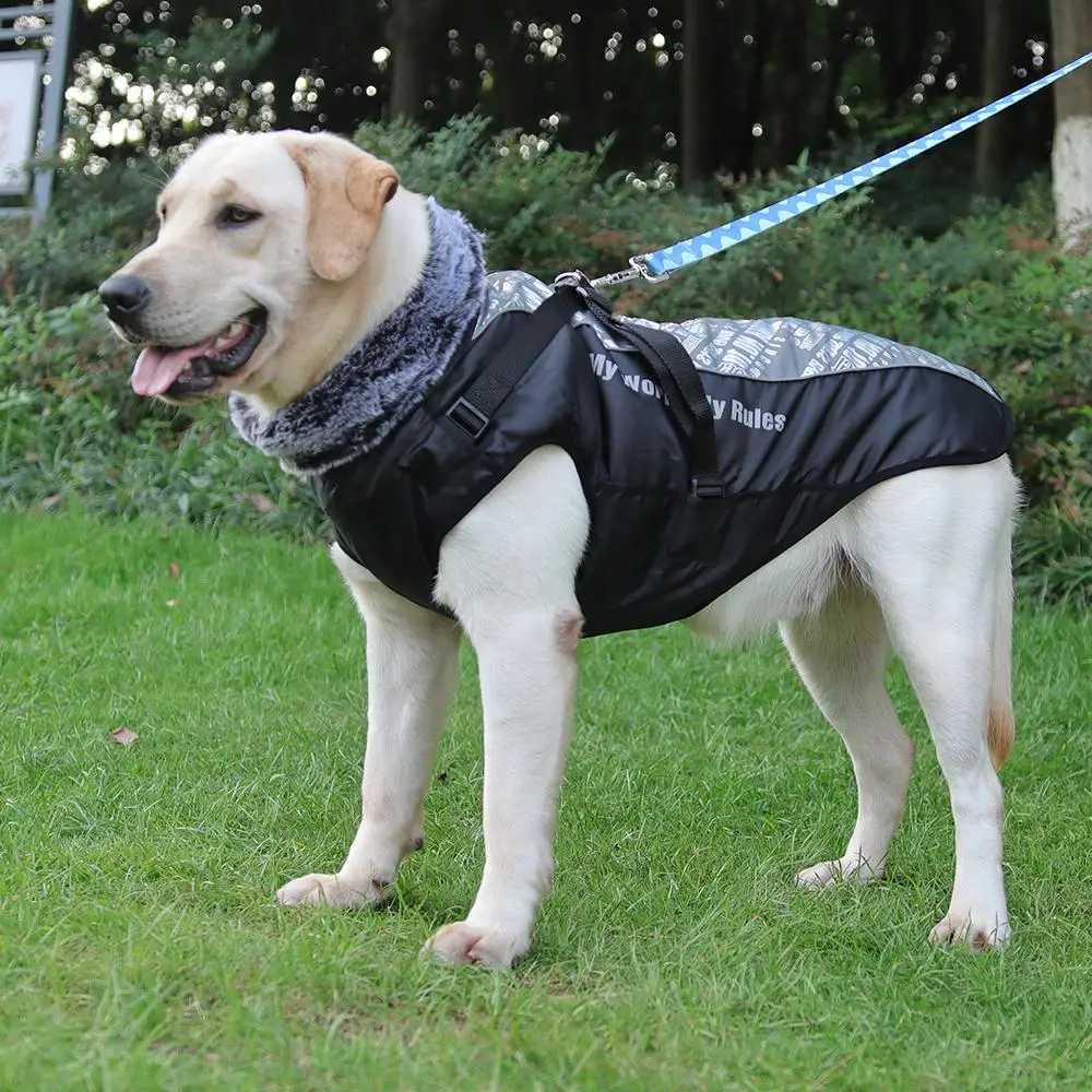 Cat Waterproof Dog Jacket, Reflective Large Dog Clothes, Warm Dog Clothing, Pet Products