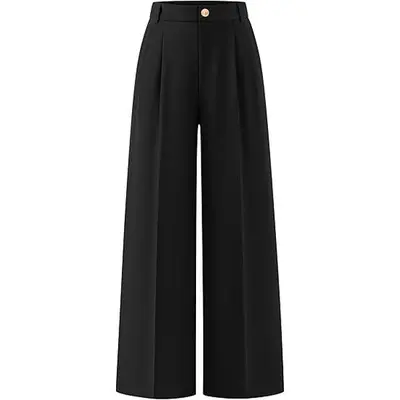 black dress pants amazon Work for Women Swatch:#201e19 My Actual Bust is:56