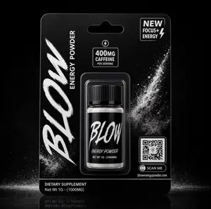Blow Energy Powder - 400MG Caffeine Preworkout Energy Boost
