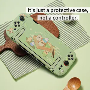 GeekShare (Protective Case, Compatible with Switch 2), PC Slim Dockable Shell Cover for Switch 2 Game Console – Little Parrots