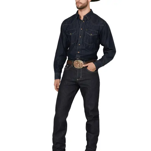 Kimes Ranch Men's Men'S Raw James Mid Rise Straight Bootcut Jeans - Mj-10118