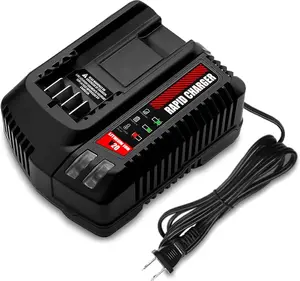 Craftsman 1.5Ah V20 Battery Fast Charger Replacement for CMCB104 CMCB100 Compatible with V20 20V Lithium-ion Batteries & Tools