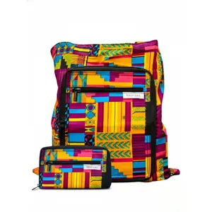 Kente Voyage Bag - Foldable Tote Bag