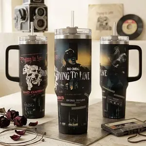 Bad Omens "Dying To Love" Insulated Tumbler - 20oz & 40oz Metal Music Merch