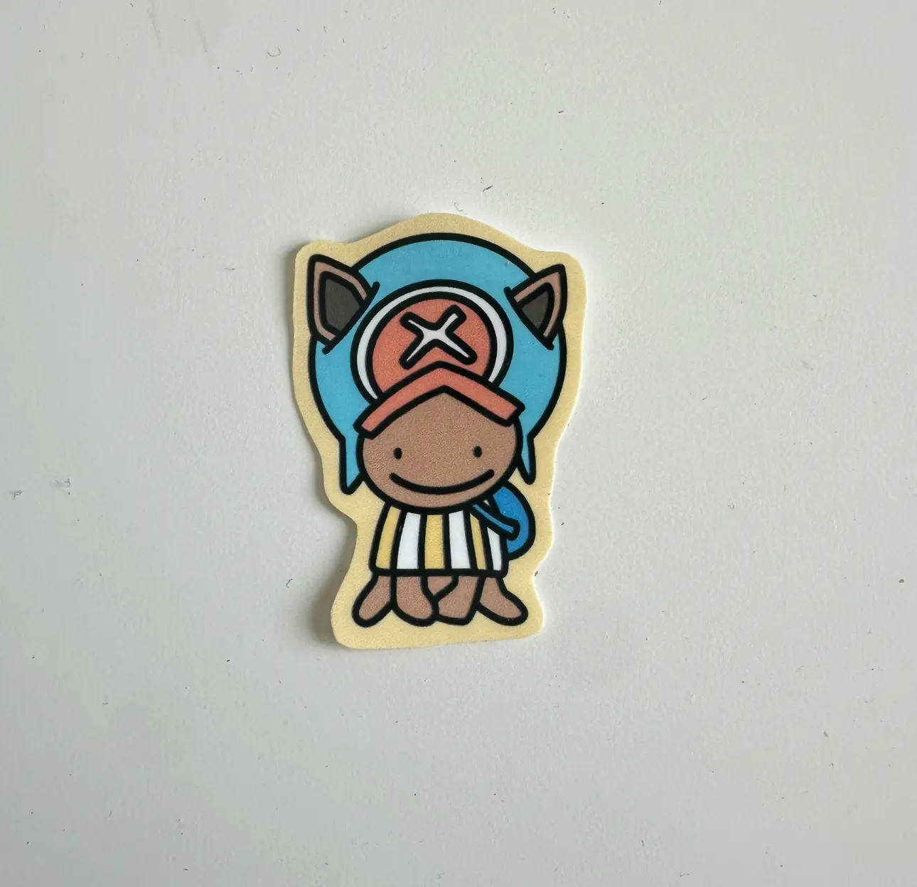 Ditto Pokemon Eevee x Chopper (One Piece) Vinyl Sticker