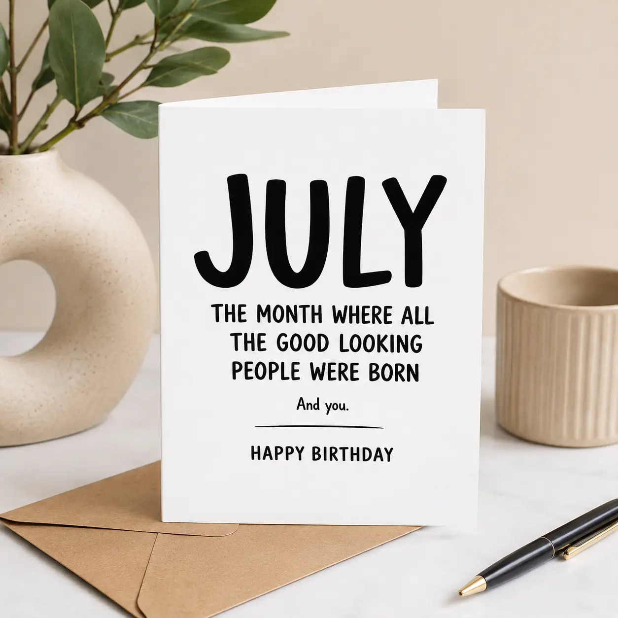 Funny Birthday Card - It's 2026 You Can Be Anything Except Younger - Humour Card