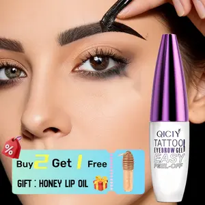 QICIY Peel-Off Eyebrow Gel | Natural Semi-Permanent Brow Tint QICIY Peel-Off Eyebrow Gel | Natural Semi-Permanent Brow Tint