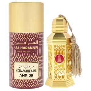Layl by Al Haramain for Men - 0.4 oz Concentrated Perfume Oil