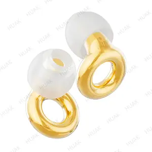 High-Fidelity Ear Plugs, Ear Tips in XS/s/m/l, Reusable Ear Plugs for Concerts & Festivals, Live Events, Musicians, Djs