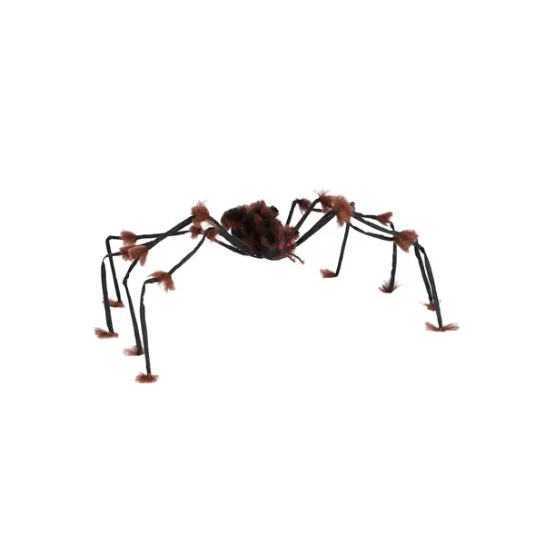 Large Hairy Brown Spider Decoration