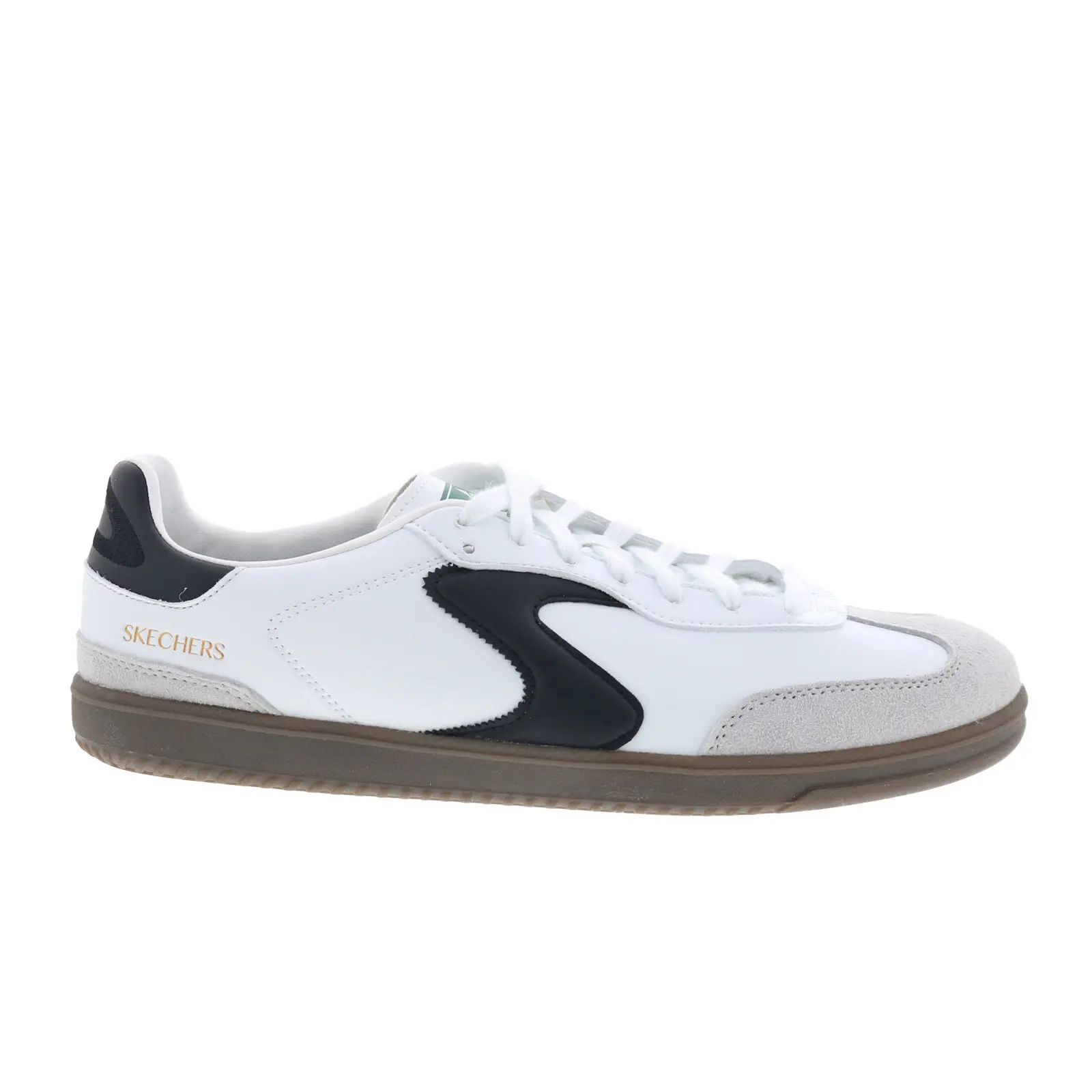 Skechers Hotshot - Pyke Mens White Synthetic Wide Lifestyle Sneakers Shoes